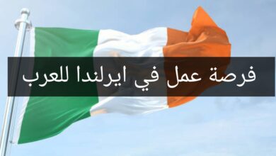 فرصة عمل في ايرلندا لمتحدثي اللغة العربية لمدة 12 شهر