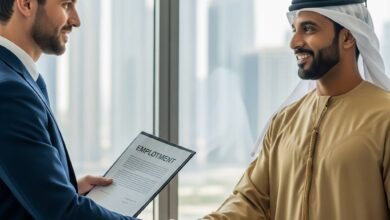 عقد عمل في الامارات لمدة سنتين