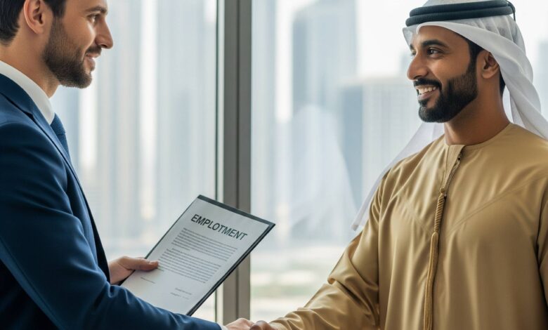 عقد عمل في الامارات لمدة سنتين 1 عقد عمل في الامارات لمدة سنتين