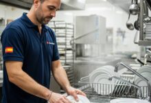 فرصة عمل في إسبانيا: مطلوب عامل غسل الأطباق للعمل بفندق راق