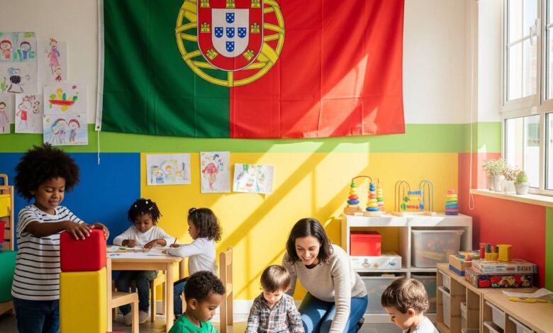 البرتغال تفتح باب التوظيف: عقود عمل رسمية لمربي الطفولة المبكرة
