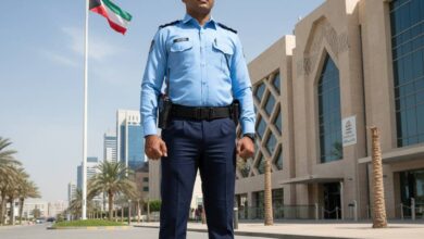 مطلوب ضابط أمن في فندق بالكويت