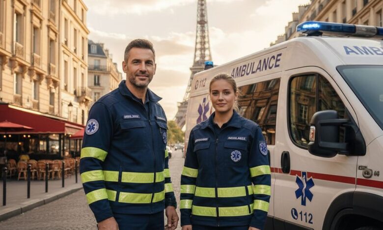 مطلوب سائق سيارة اسعاف في فرنسا
