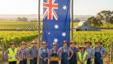 الحكومة الأسترالية تفتح التسجيل في برنامج العمال الموسميين — 400 منصب شاغر 1 الحكومة الأسترالية تفتح التسجيل في برنامج العمال الموسميين — 400 منصب شاغر