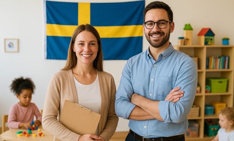 السويد تفتح أبوابها لمعلمين ومعلمات رياض الأطفال – التقديم متاح الآن 1 السويد تفتح أبوابها لمعلمين ومعلمات رياض الأطفال – التقديم متاح الآن
