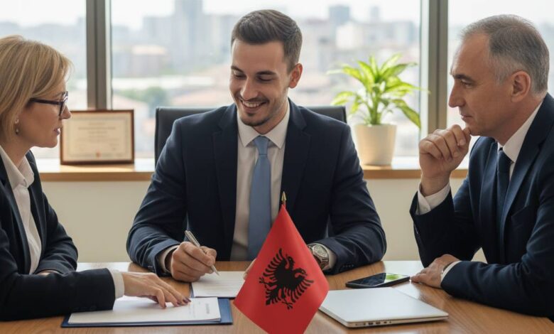 عقد عمل في ألبانيا لمدة سنة: الشروط، الرواتب، وطريقة الحصول على العقد