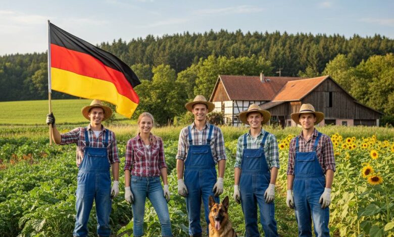 ألمانيا تفتح أبوابها للمتدربين في المجال الزراعي لعام 2025 – قدّم الآن!