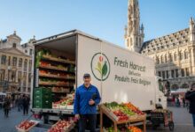 مطلوب سائق شاحنة توزيع الخضر والفواكه