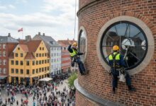 مطلوب عمال تنظيف النوافذ في الدنمارك