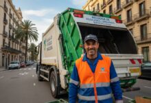 مطلوب سائق شاحنة جمع النفايات في اسبانيا