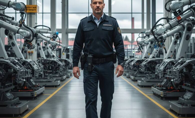 مصنع ألماني يوفر عقد عمل دائم لحارس أمن: التفاصيل كاملة