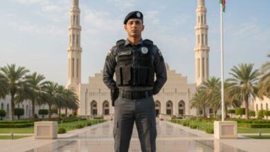 مطلوب حارس امن في فندق بسلطنة عمان