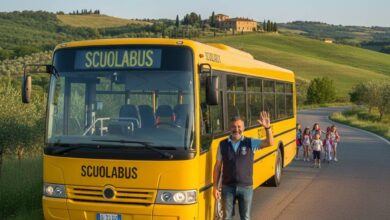 مطلوب سائق حافلة مدرسية في ايطاليا