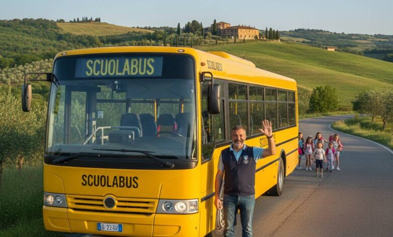 مطلوب سائق حافلة مدرسية في ايطاليا