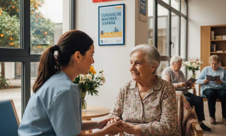 العمل في رعاية المسنين بإسبانيا 2025: أهم المتطلبات والعقود المتاحة للأجانب