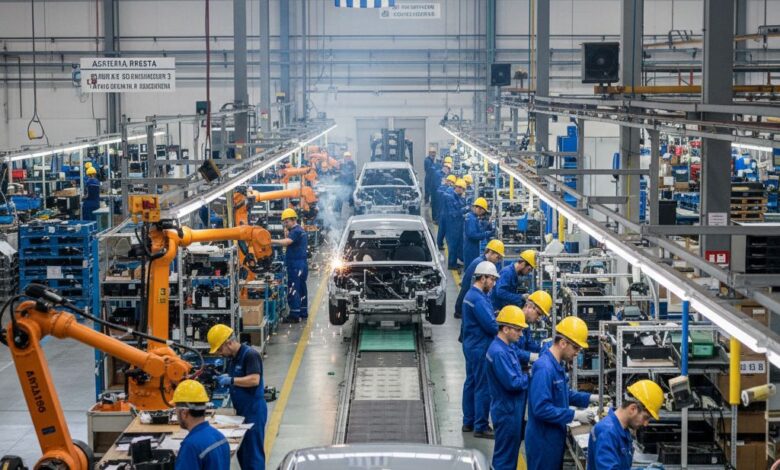 فرص العمل في مصانع الإنتاج والتجميع باليونان 2025