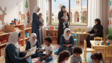 فرص عمل في رعاية الأطفال بسلطنة عمان