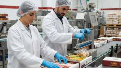 مطلوب عامل و عاملة تغليف في مصنع الحلويات باسبانيا