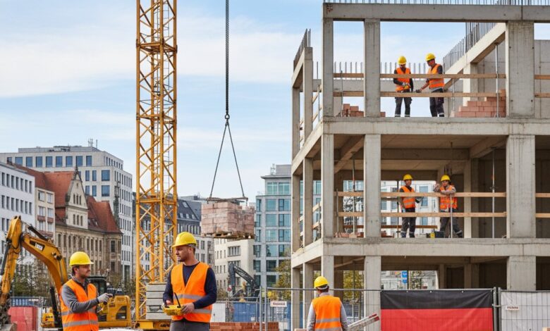 فرص العمل في قطاع البناء بألمانيا 2026 | الشروط والرواتب