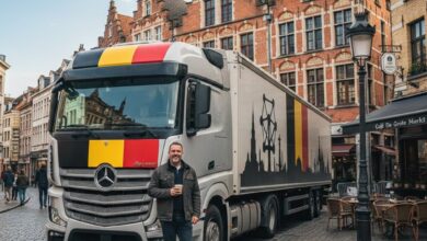 وظائف شاغرة في بلجيكا: قيادة الشاحنات ونقل البضائع