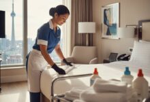 مطلوب عامل نظافة غرف في كندا براتب 17 دولار في الساعة