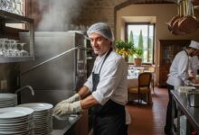 مطلوب عامل غسيل أطباق في فندق بايطاليا