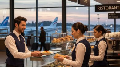 فرص عمل في المطارات الإيطالية: توظيف في مجال خدمات الطعام