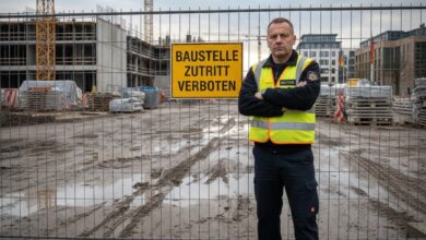 مطلوب حارس أمن بورشة بناء في ألمانيا