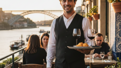 وظائف للمقيمين والأجانب: نادل بمطعم في البرتغال