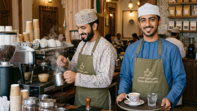 فرص عمل في مقاهي ومطاعم سلطنة عمان لنادلين وباريستا