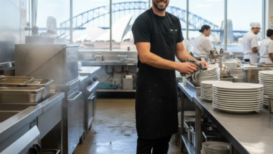 العمل في أستراليا بدون خبرة – وظيفة عامل غسل الأواني