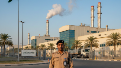 مطلوب حارس أمن في مصنع بالمملكة العربية السعودية