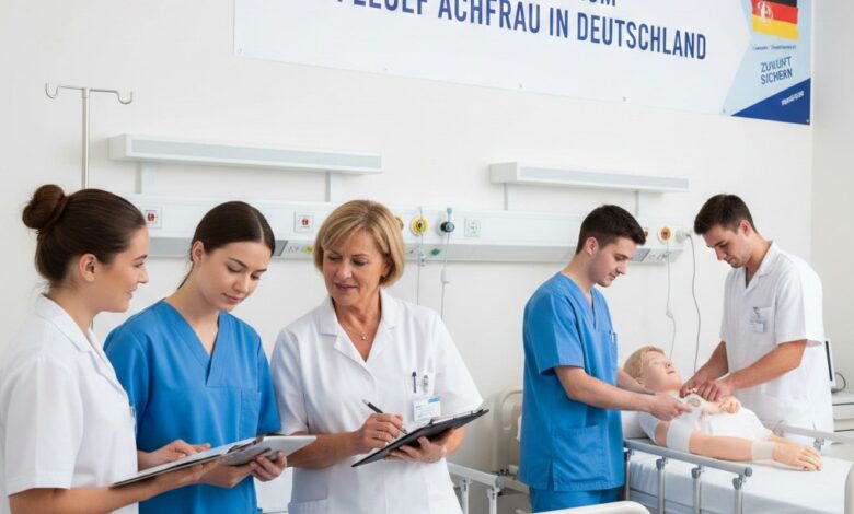 التمريض في ألمانيا عبر الأوسبيلدونغ: فرص مضمونة للمستقبل