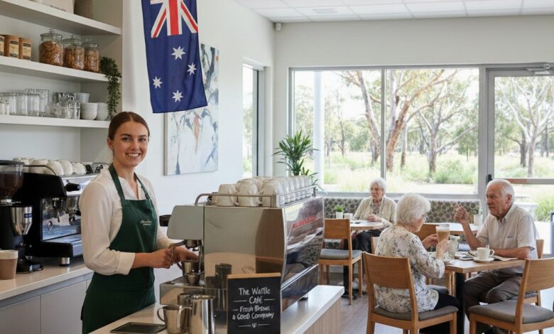 مركز رعاية للمسنين في أستراليا يطلب عامل مقهى