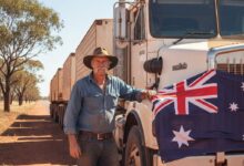 مطلوب سائق شاحنة بدون خبرة في أستراليا