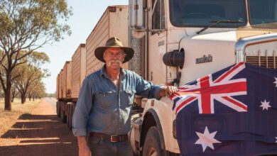 مطلوب سائق شاحنة بدون خبرة في أستراليا