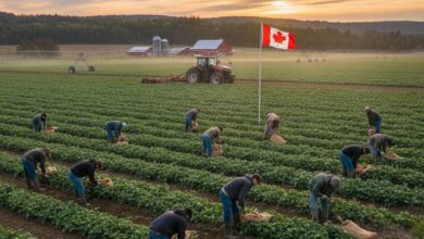 مزارع كندية تفتح باب التوظيف لعمال الزراعة مع توفير التدريب