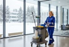 مطلوب عامل نظافة مباني في استونيا