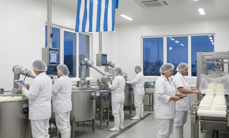 وظائف في اليونان 2026: مصنع جبن يعلن عن عمال إنتاج وتعبئة