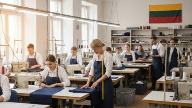 مطلوب خياطين في ليتوانيا براتب يصل إلى 1250 يورو شهريًا