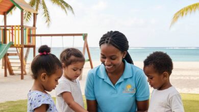العمل في رعاية الأطفال في موريشيوس: فرص مميزة للمعلمين والمربيات