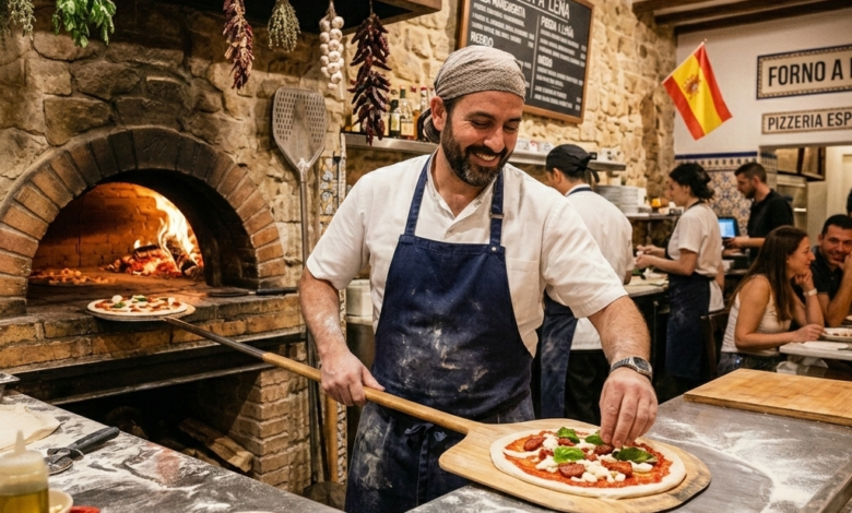 مطلوب صانع بيتزا بمطعم في اسبانيا