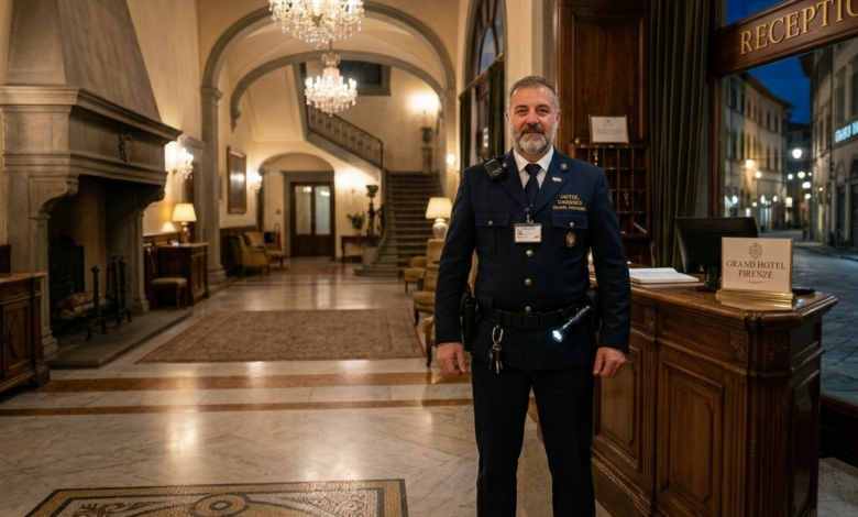 مطلوب حارس ليلي لفندق في إيطاليا مع توفير عقد قانوني