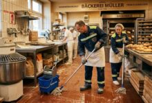 مطلوب عمال نظافة ذكور واناث في مخبزة بألمانيا