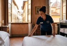 مطلوب عامل نظافة غرف في ايطاليا