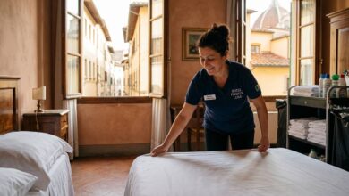 مطلوب عامل نظافة غرف في ايطاليا