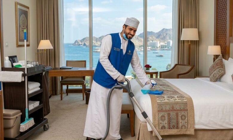 مطلوب عامل تنظيف الغرف في سلطنة عمان