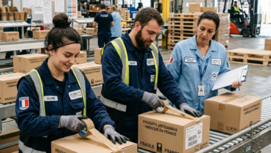 مطلوب عامل تغليف ومراقب جودة ذكور وأناث في فرنسا