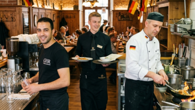 مطعم راقٍ في ألمانيا يعلن عن وظائف عامل خدمة ونادل وطباخ بدوام كامل وجزئي