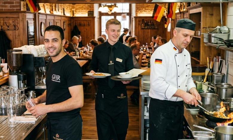 مطعم راقٍ في ألمانيا يعلن عن وظائف عامل خدمة ونادل وطباخ بدوام كامل وجزئي